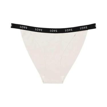 Imagem de Calcinhas Sem Costura Femininas Com Cintura Em Letras, Lingerie Charmo