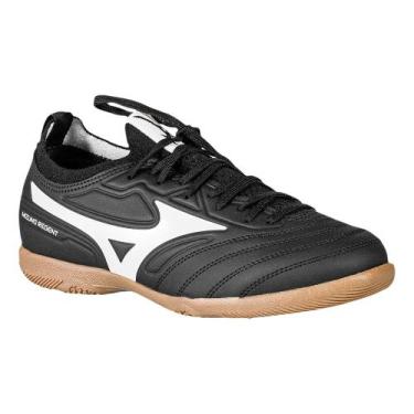 Imagem de Chuteira Indoor Kids Regent Preto Confortável Mizuno, 33, PRETO