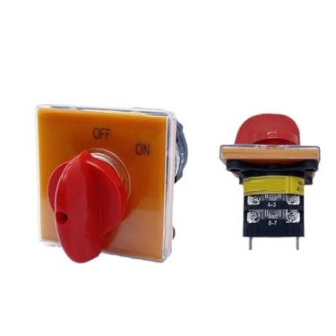 Imagem de Cam Switch Off ON 2 Posições 20A Conversão Universal para Interruptores de Fresadora 2 Seções 2 Engrenagem T-16EXF64D-2 D2004 1 Peça