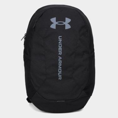 Imagem de Mochila Under Armour Hustle Lite, Preto, Chumbo, Único