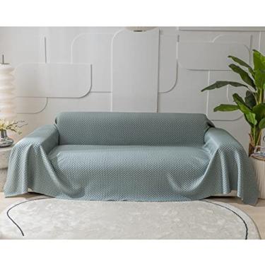 Imagem de Cobertor de tecido Cool-Touch para sofás – Capa protetora de sofá grande de verão para decoração de sala de estar – manta de sofá de canto de 1 lugar