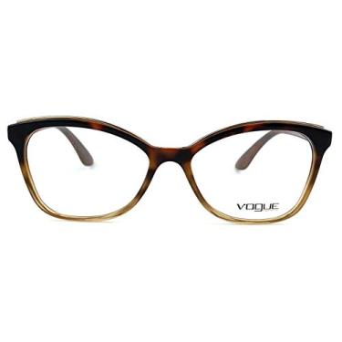 Imagem de Armação para Óculos Vogue Eyewear 0VO5160L 2750 Tam 54 / Marrom Havana