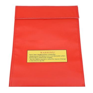 Imagem de Bolsa Incombustível Pouch de Bateria Li po Saco Carregamento Portátil Armazenamento Fogo e Calor Leve Retardante à Chamas