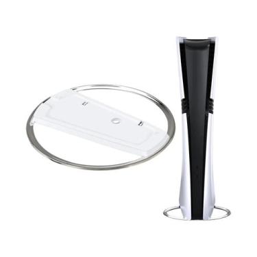 Imagem de Suporte Vertical Preto Para PS5 pro Com Base Antiderrapante Para Conso