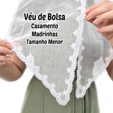 Imagem de Véu Ccb De Bolsa Casamento Madrinhas Redondo De Bico (modelo Josi) - C