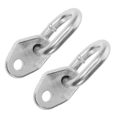 Imagem de Luxshiny 2 peças de anéis de elevação de motor de aço inoxidável resistentes, suportes de elevação de capacidade de 2,5 kg para reparo automotivo e de tratores