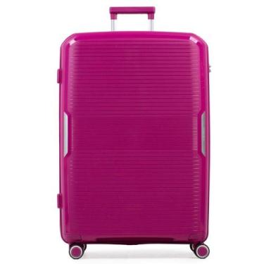 Imagem de Mala Grande de Polipropileno 4 Rodas Malta Rosa escuro - Bagaggio, G