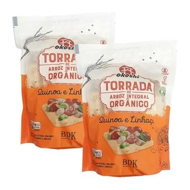 Imagem de Kit 2X: Torrada Arroz Integral Quinoa/Linhaça Org Okoshi 75g
