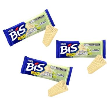 Imagem de KIT 3 Bis Chocolate Branco Limão 100,8g EDIÇÃO LIMITADA