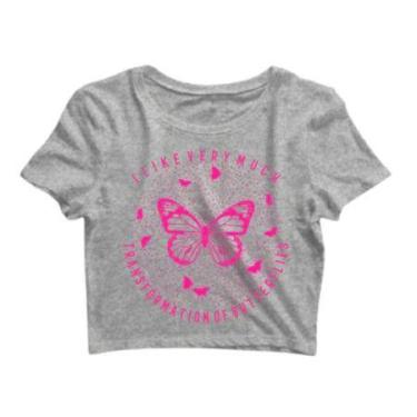 Imagem de Cropped Borboleta transformação Butterfly fresh start/ RECOMEÇO - loja
