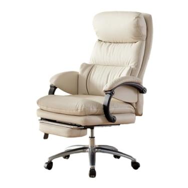 Imagem de Cadeira de escritório ergonômica de luxo ajustável cadeira executiva de massagem para jogos