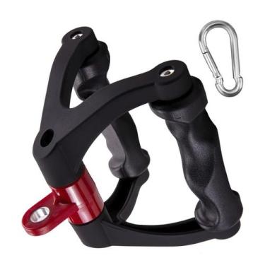 Imagem de Puxador Triangulo Pegada Anatomica Academia Giro 360 Musculaçao Treino