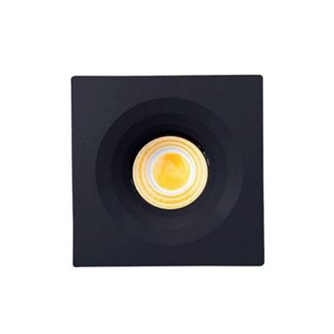 Imagem de Mini Spot Led Cob 3w Quadrado Elysa 3000k Preto