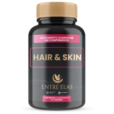 Imagem de Vitamina para Cabelo Entre Elas Hair Skin 60 Comp 1000mg Sem Lactose S