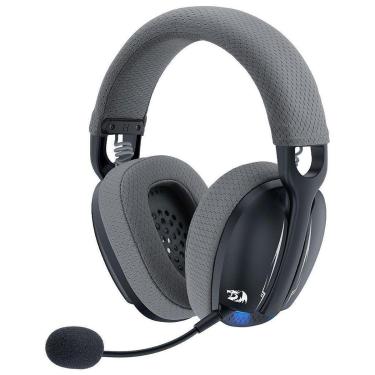 Imagem de Headset Gamer Redragon Skuld Pro Preto com LED Azul H878BG - Preto - Unissex - Único-Unissex