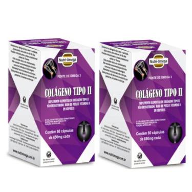 Imagem de Kit 2 Colágeno Tipo 2 Suplemento Ômega 3 Vitamina D Nutri - NutriOmega