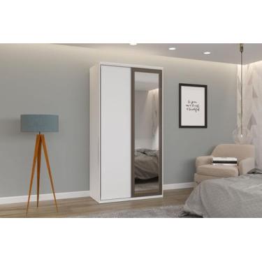 Imagem de Guarda Roupa Premium 120 c/ Espelho  - Robel Móveis 
