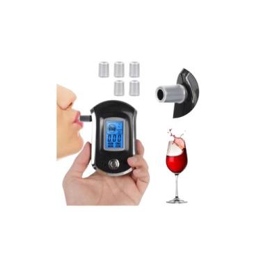 Imagem de Bafômetro Etilometro Digital Precisão Detecção Álcool - Topmixshop