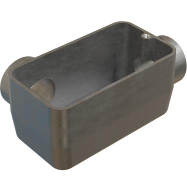 Imagem de Caixa de Derivação Fixa Conduletzel Sem Pintura Tipo Ll de 3-4 Sem Tampa E012050036 Wetzel Caixa