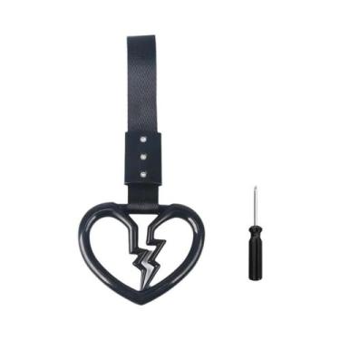 Imagem de Alça De Coração JDM Para Carro, Ônibus E Tsurikawa - Acessório Automot