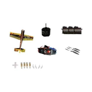 Imagem de Avião De Controle Remoto 3D Mercury 330: Modelo De Asa Fixa Resistente