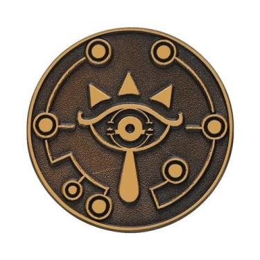 Imagem de Broches De Máscara Escudo Gótico Punk, Pins Personalizados De Jogos De