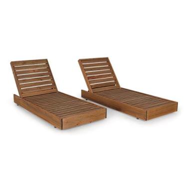 Imagem de Conjunto 2 Espreguiçadeiras Versatti Rustic Yescasa