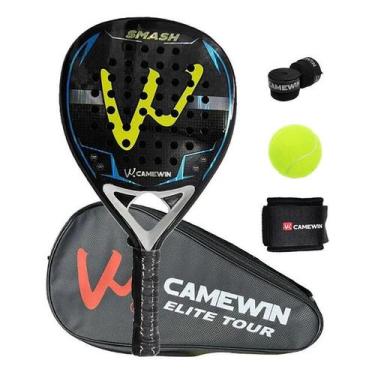 Imagem de Raquete de padel de fibra de carbono 360g + 10g com saco 125g - J-One