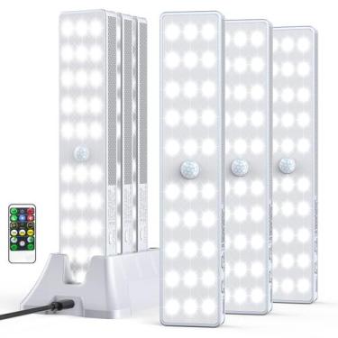 Imagem de Luz de armário LED Lightbiz 30 LEDs com estação de carregamento, 6 uni