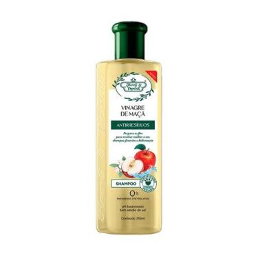 Imagem de Shampoo Antirresíduo Flores e vegetais Vinagre de Maçã 310ml