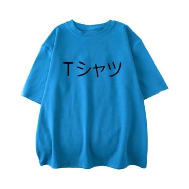 Imagem de Camiseta Masculina De Algodão Com Estampa De Anime Boku No Hero Academ