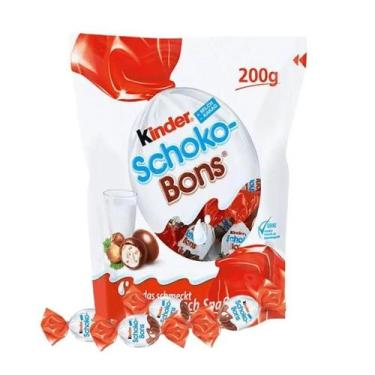 Imagem de Chocolate Kinder Ferrero Schoko Bons Alemanha 200G