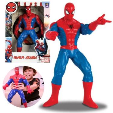 Imagem de Homem Aranha Boneco Gigante Spider Man Vingadores Marvel, Vermelho