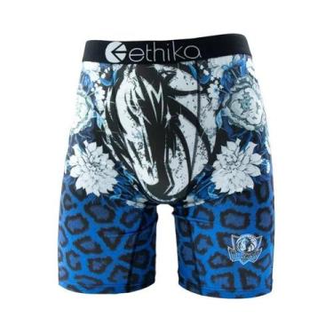 Imagem de Cuecas Boxer Masculinas plus Size Em Malha Respirável ETHIKA, Roupa De