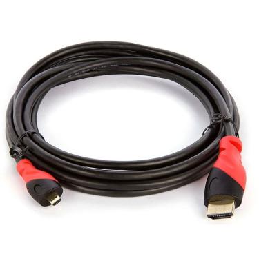 Imagem de Cabo Micro Hdmi Para Hdmi 2.0, Ultra Hd, 4k, 3d, 2 Metros