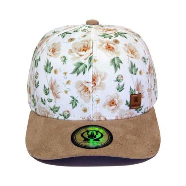 Imagem de Bone Baseball Snapback Aba Curva Estampado Floral Rhs-120 Rhino Size-Masculino