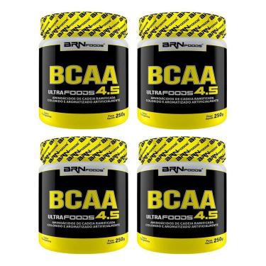 Imagem de Kit 4x BCAA Ultra 250g – BRN Foods-Unissex