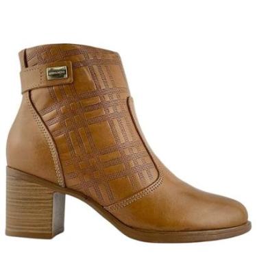 Imagem de Bota Pegada Couro Feminina Casual Coturno 280402-Feminino