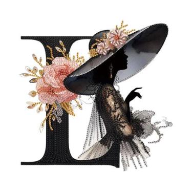 Imagem de Kit De Pintura Em Diamante DIY Para Iniciantes Adultos, Letra L Em For