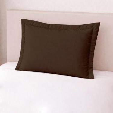 Imagem de 1 Fronhas com Abas em 3 lados 90x50cm Percal 180 Fios - BEM ME QUER , 