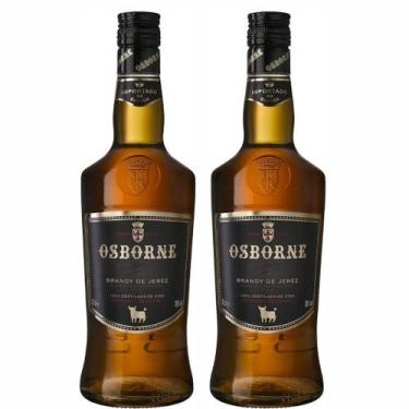 Imagem de Conhaque Brandy De Jerez Osborne 700ml Kit Com 2 Garrafas