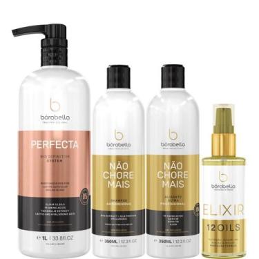 Imagem de Borabella Perfecta 1L + Kit Não Chore 350ml + Elixir