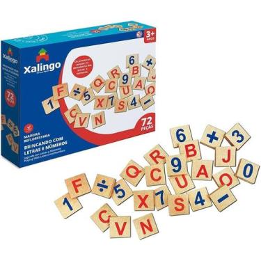 Imagem de Brincando com as Letras Xalingo Jogo Educativo Infantil de Alfabetizaç