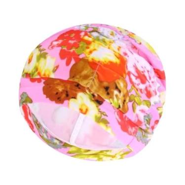 Imagem de Touca De Natação Unissex Para Cabelos Longos, Elástica E Esticável, Em