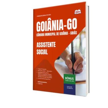 Imagem de Apostila Câmara de Goiânia - GO - Assistente Social - Apostilas Opção