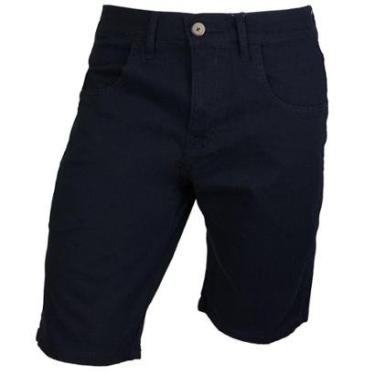 Imagem de Bermuda Sarja Masculina Ogochi Tradicional Preta - 0035-Masculino