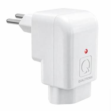 Imagem de Protetor Plug de Surto DPS Qualitronix Cor Branco Bivolt 20A com LED  
