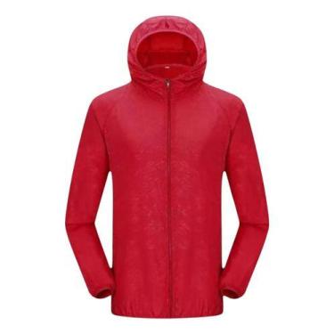 Imagem de Corta Vento, Capa De Chuva, Com Capuz! - LNGXO, 4GG, Vermelho