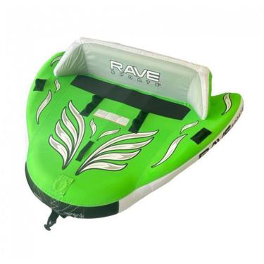 Imagem de Boia Rebocável Aquática RAVE Sports para 3 Pessoas, Verde