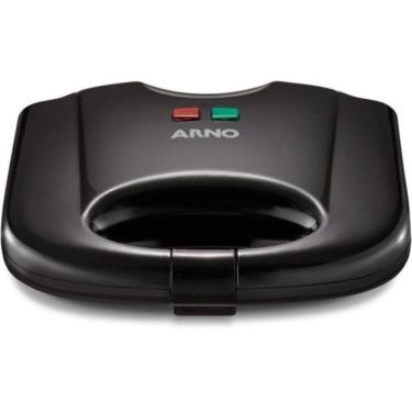 Imagem de Sanduicheira E Grill Arno Sacb Antiaderente Preta 220V
